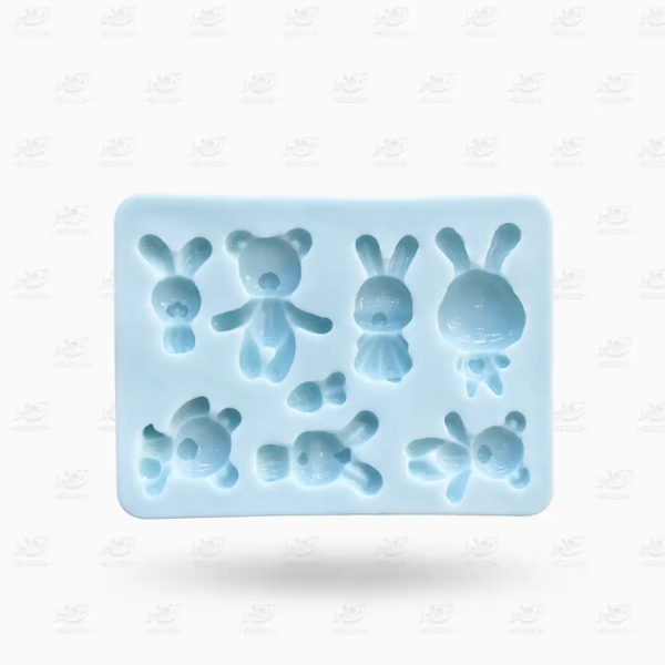 تصویر  مولد پیکسل خرس و خرگوش 